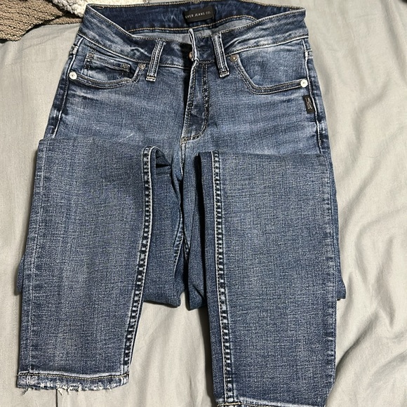 Silver skinny jeans - Picture 5 of 6